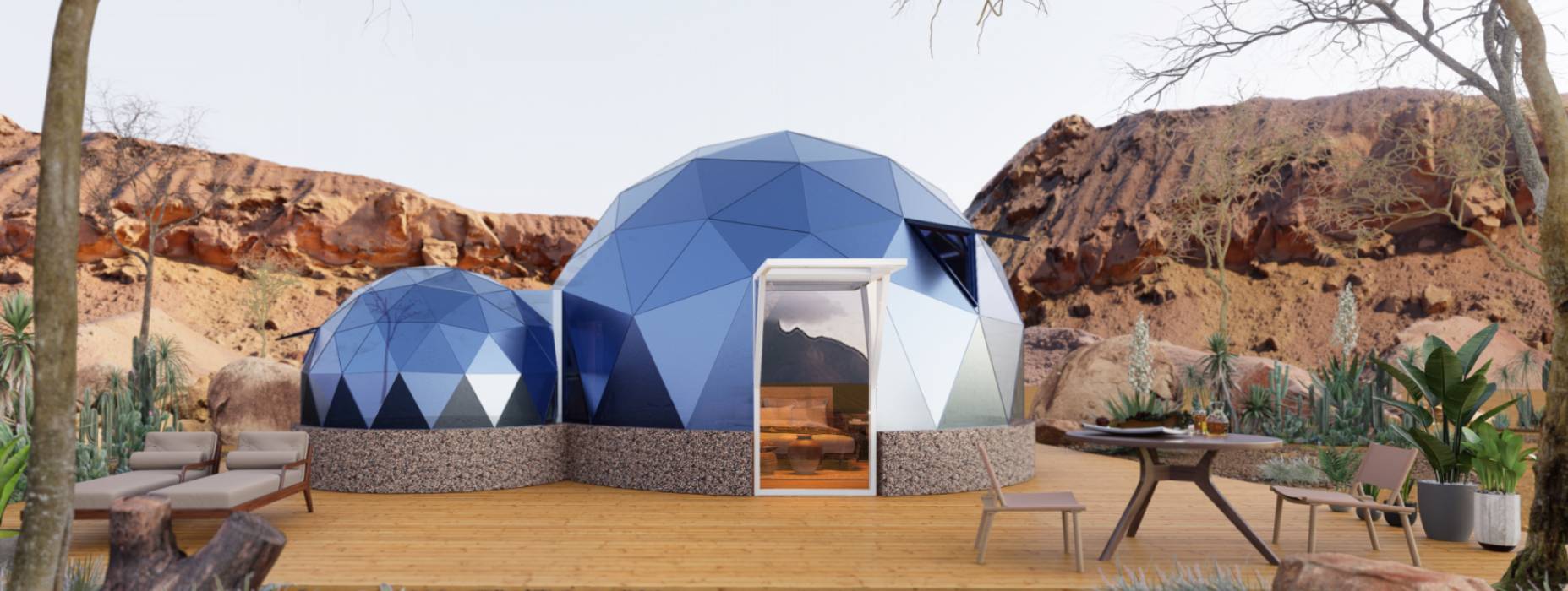 东营区球形智能光伏玻璃星空房